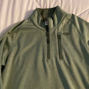 Mens pullover Aftco new with tags green